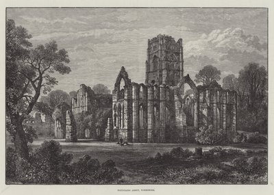 Fountains Abbey, Yorkshire by Samuel Read